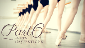 Part6, 4 sets with 16 questions. Go!