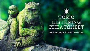 TOEIC Listening Cheatsheet