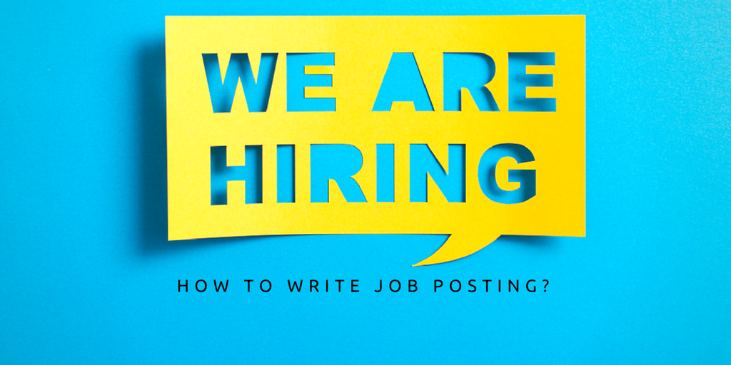 How to write a Job Posting?