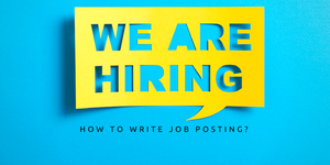 How to write a Job Posting?