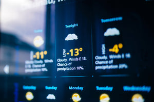 英語で見る天気予報